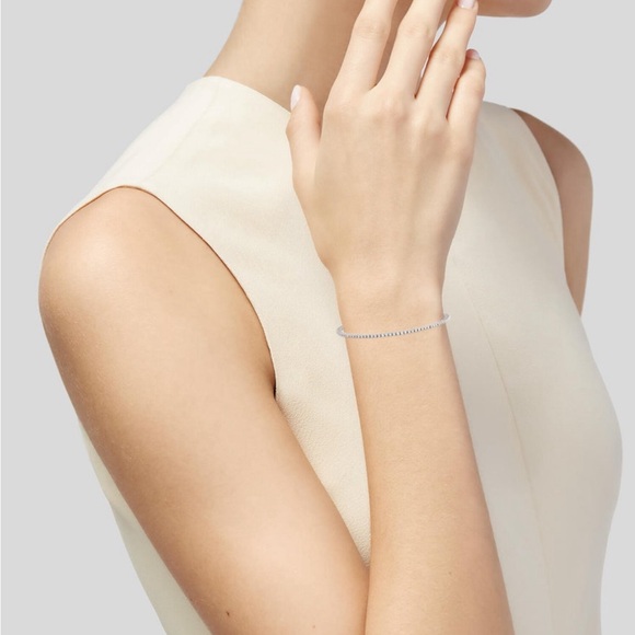 14K 1.38ctw Diamond Tennis Bracelet - Picture 2 of 3